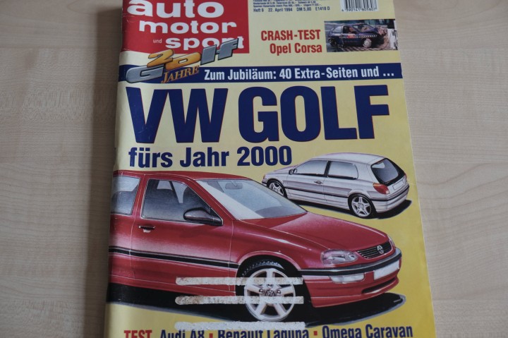 Deckblatt Auto Motor und Sport (09/1994)